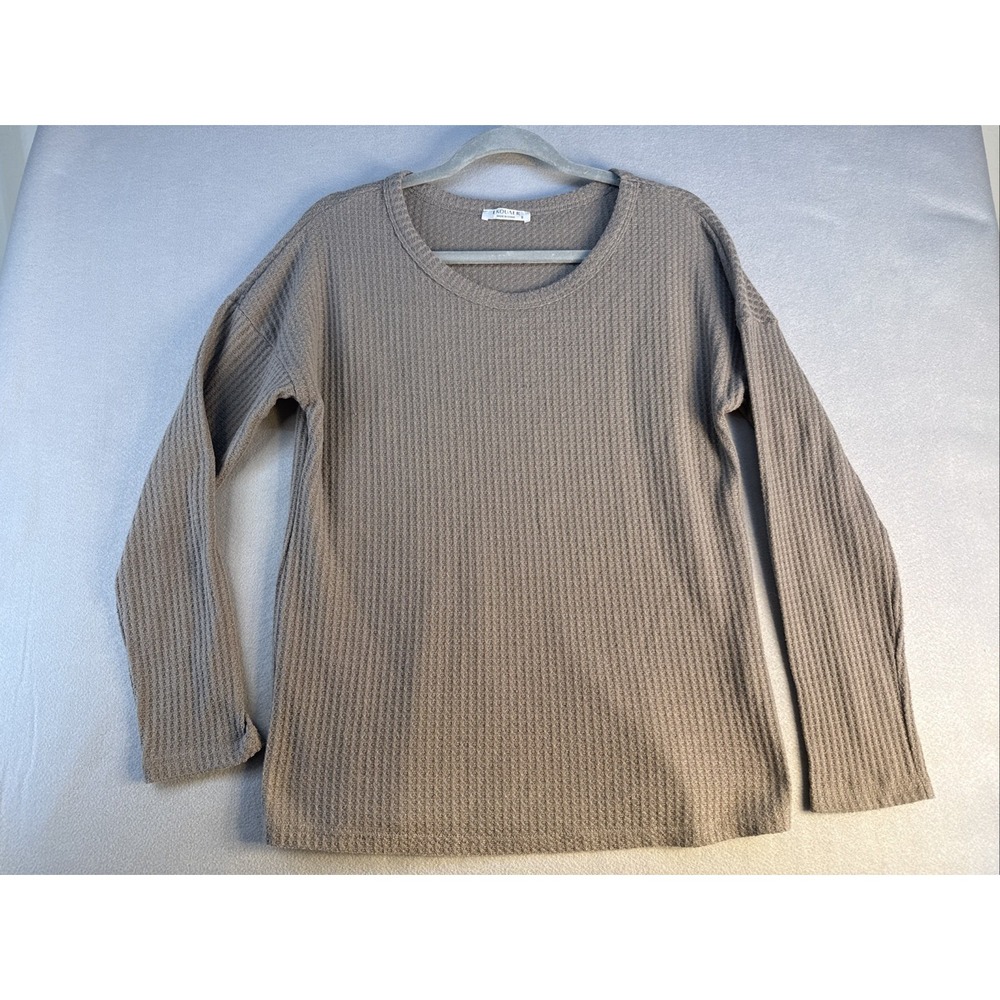 Ekouaer Womans Sweater Top Small Polyester Blend Long Sleeve